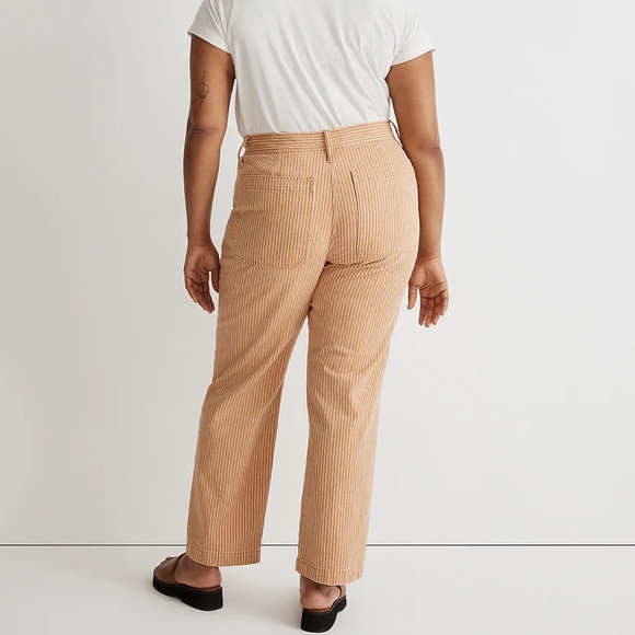 The Perfect Vintage Straight Jean in Stripe - Picture 5 of 9